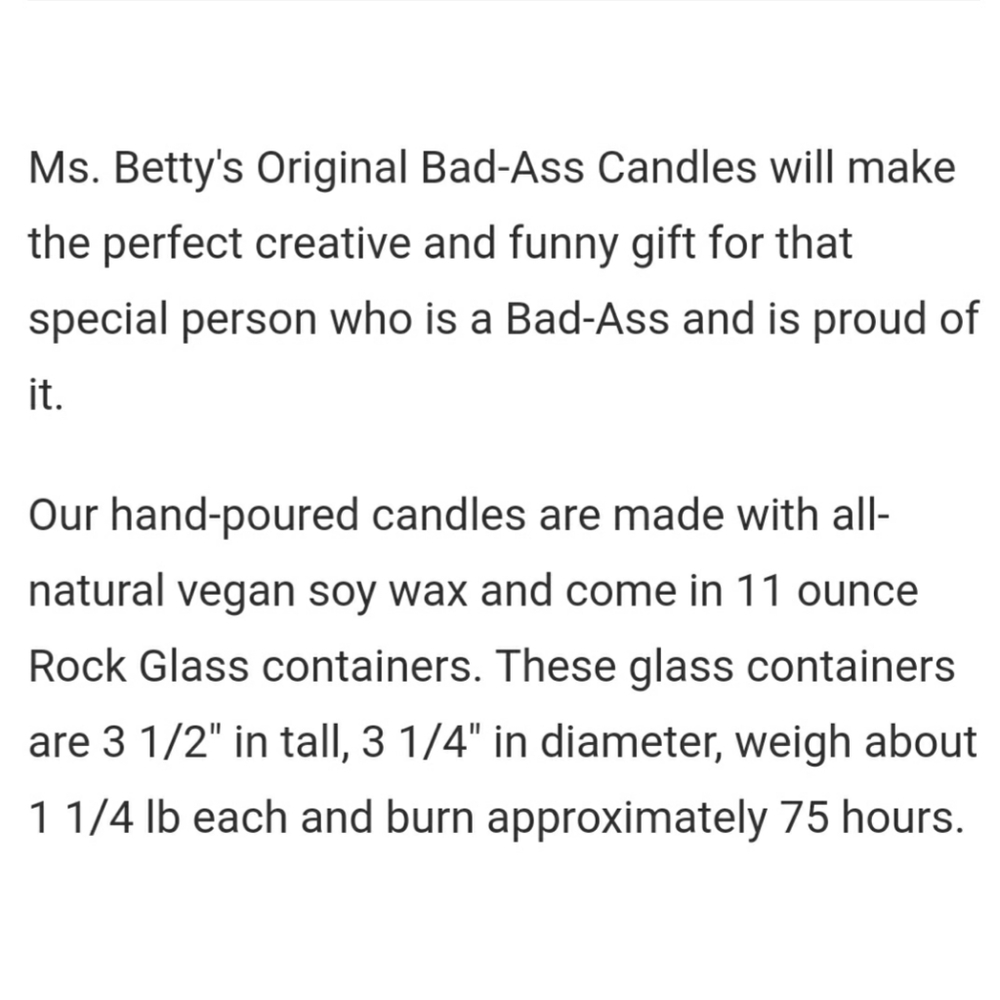 Bad-Ass Bitch 11 oz. Soy Candle - Picture 9 of 14